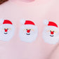 Santa Pullover- Pink