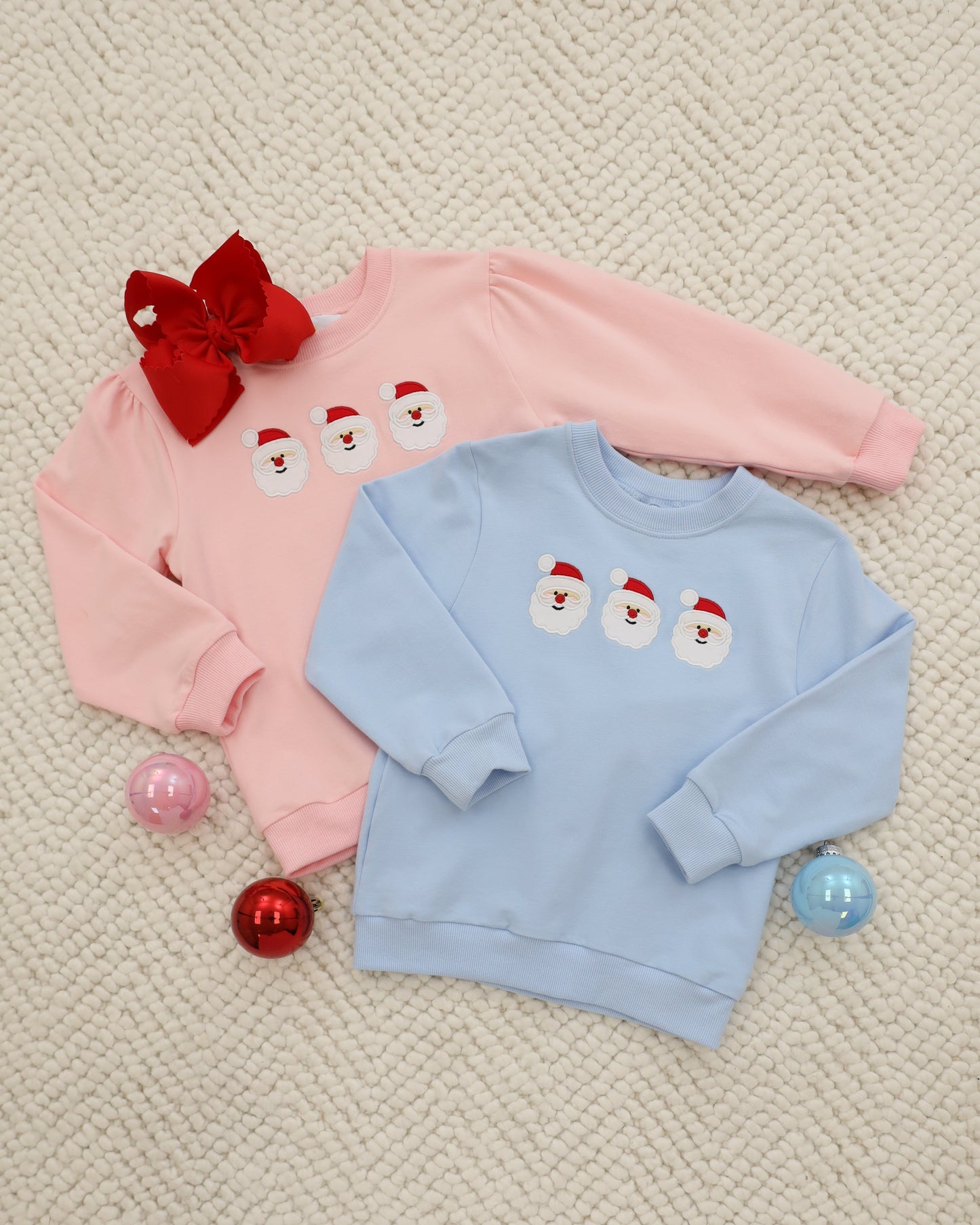 Santa Pullover- Pink