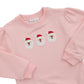Santa Pullover- Pink