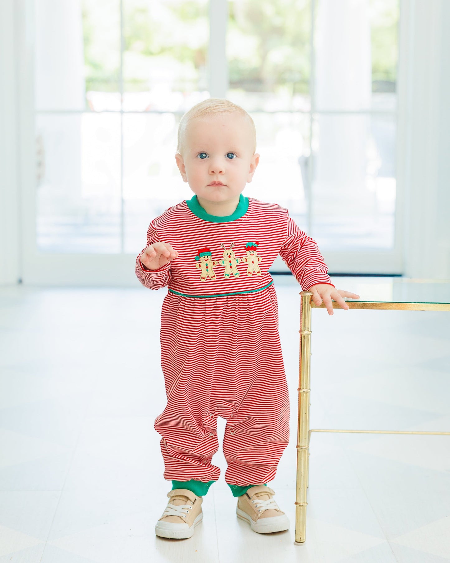 Santa's Sweet Helpers Romper