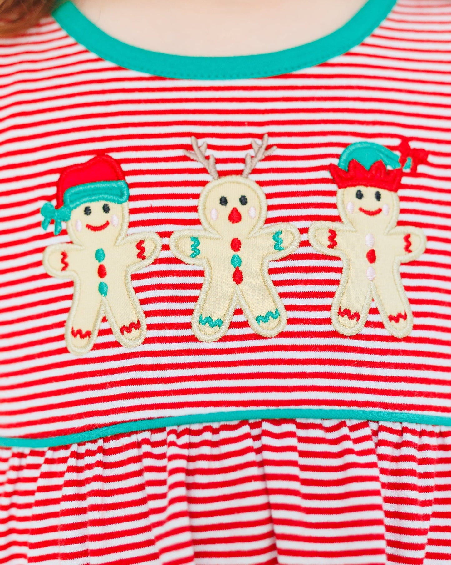 Santa's Sweet Helpers Ruffle Pants Set