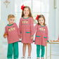 Santa's Sweet Helpers Ruffle Pants Set