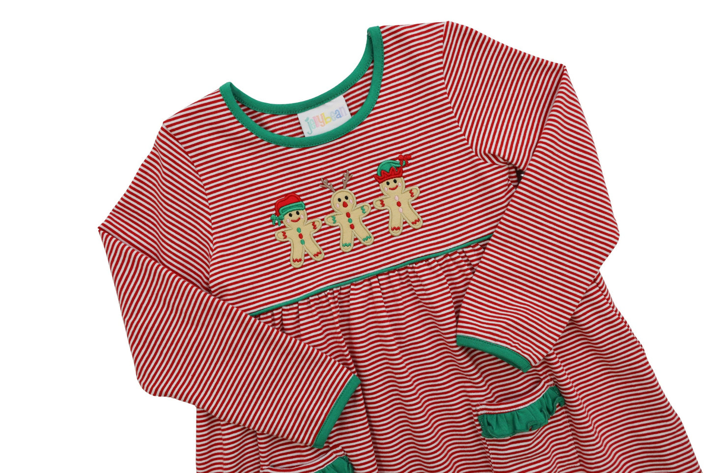 Santa's Sweet Helpers Ruffle Pants Set