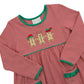 Santa's Sweet Helpers Ruffle Pocket Dress