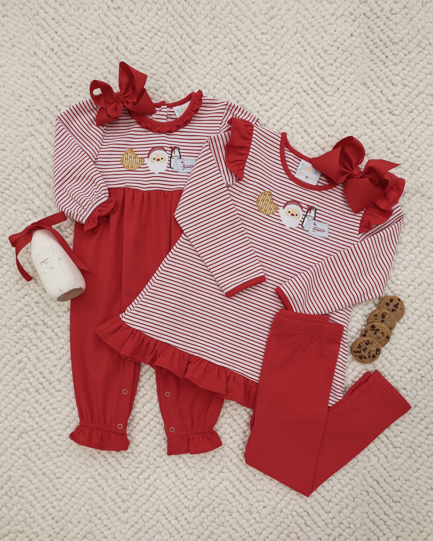 Santa's Treats Ruffle Pants Set