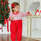 Santa's Treats Ruffle Romper