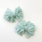 Ruffle Clip | Seafoam