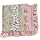 Dusty Pink Snowcat | Luxe Cuddle Blanket