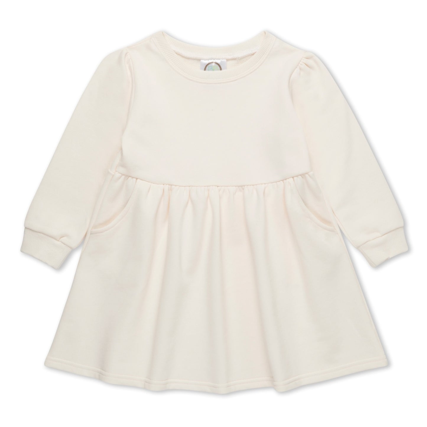 Girls Valentine's Puff Sweatshirt Dress