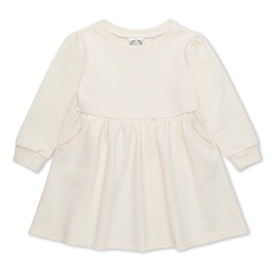Girls Valentine's Puff Sweatshirt Dress