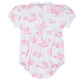 Pink Toile Smocked Bubble