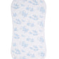 Blue Toile Burp Cloth