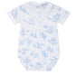 Blue Toile Baby Bubble