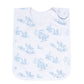 Blue Toile Baby Feeding Bib