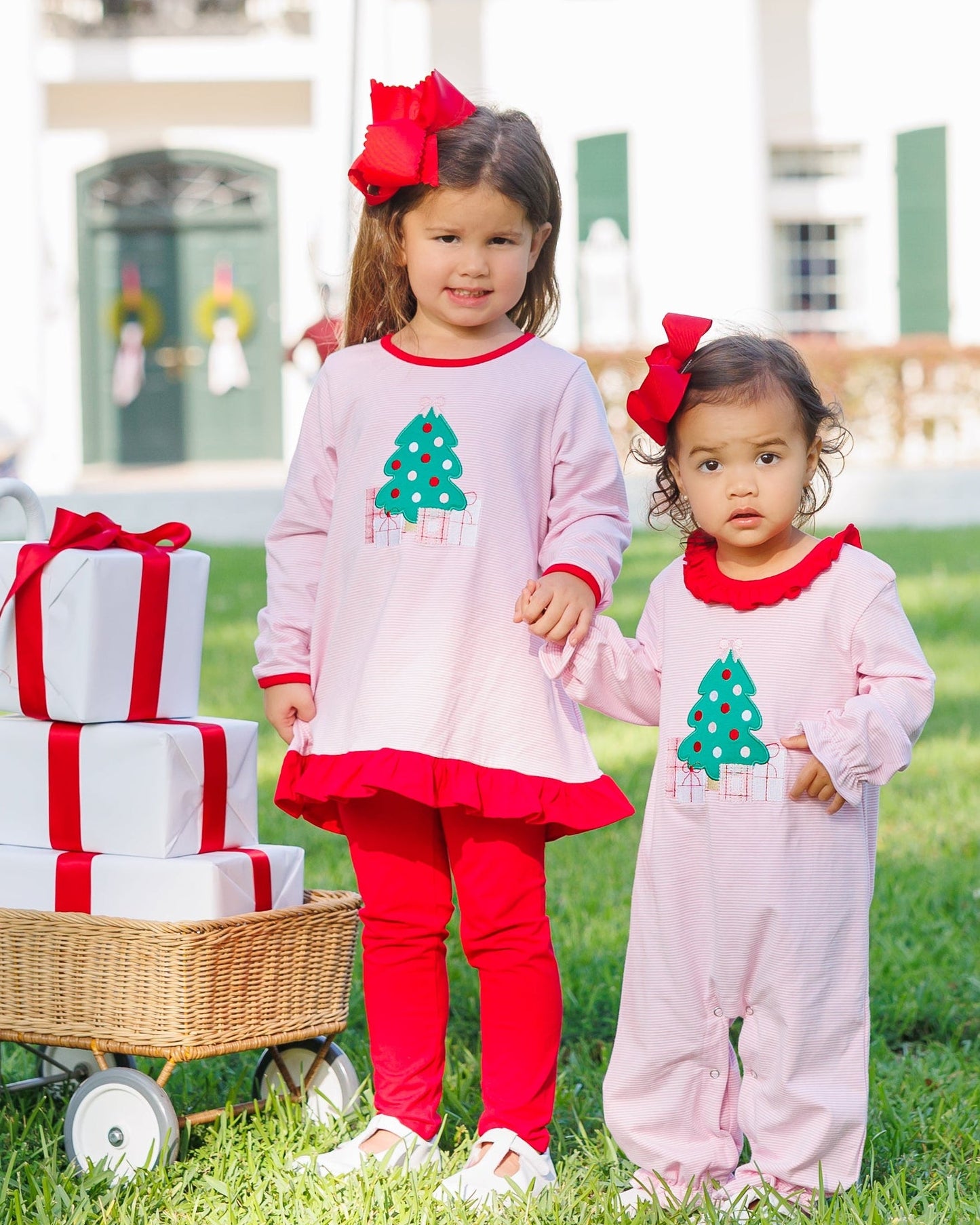 Underneath The Tree Ruffle Romper