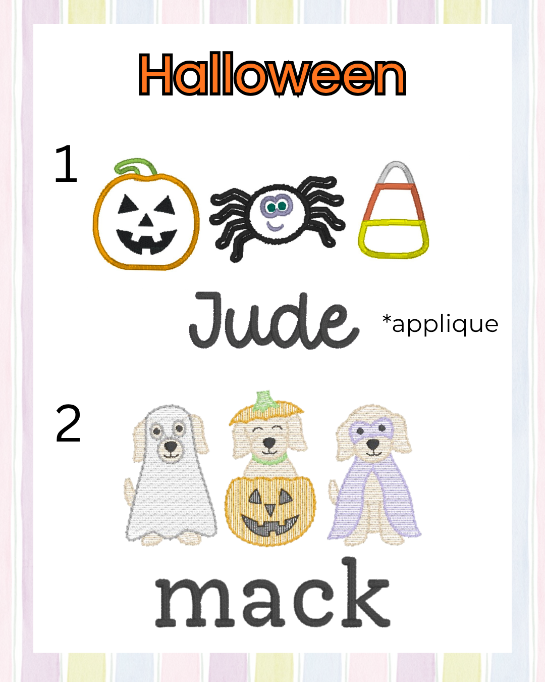 Boys Halloween (Multiple Options)