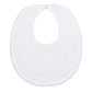 White Bubble Baby Bib