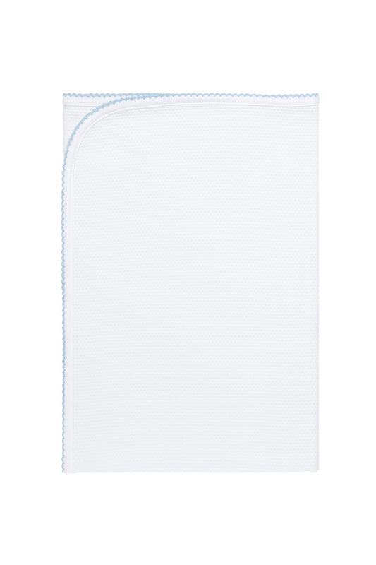 White Bubble Baby Blanket