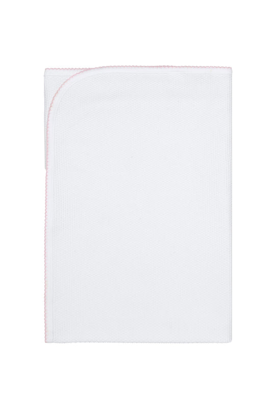 White Bubble Baby Blanket
