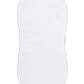 White Bubble Baby Burp Cloth