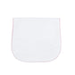 White Bubble Baby Burp Cloth