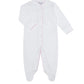 White Bubble Baby Footie