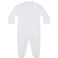 White Bubble Baby Footie