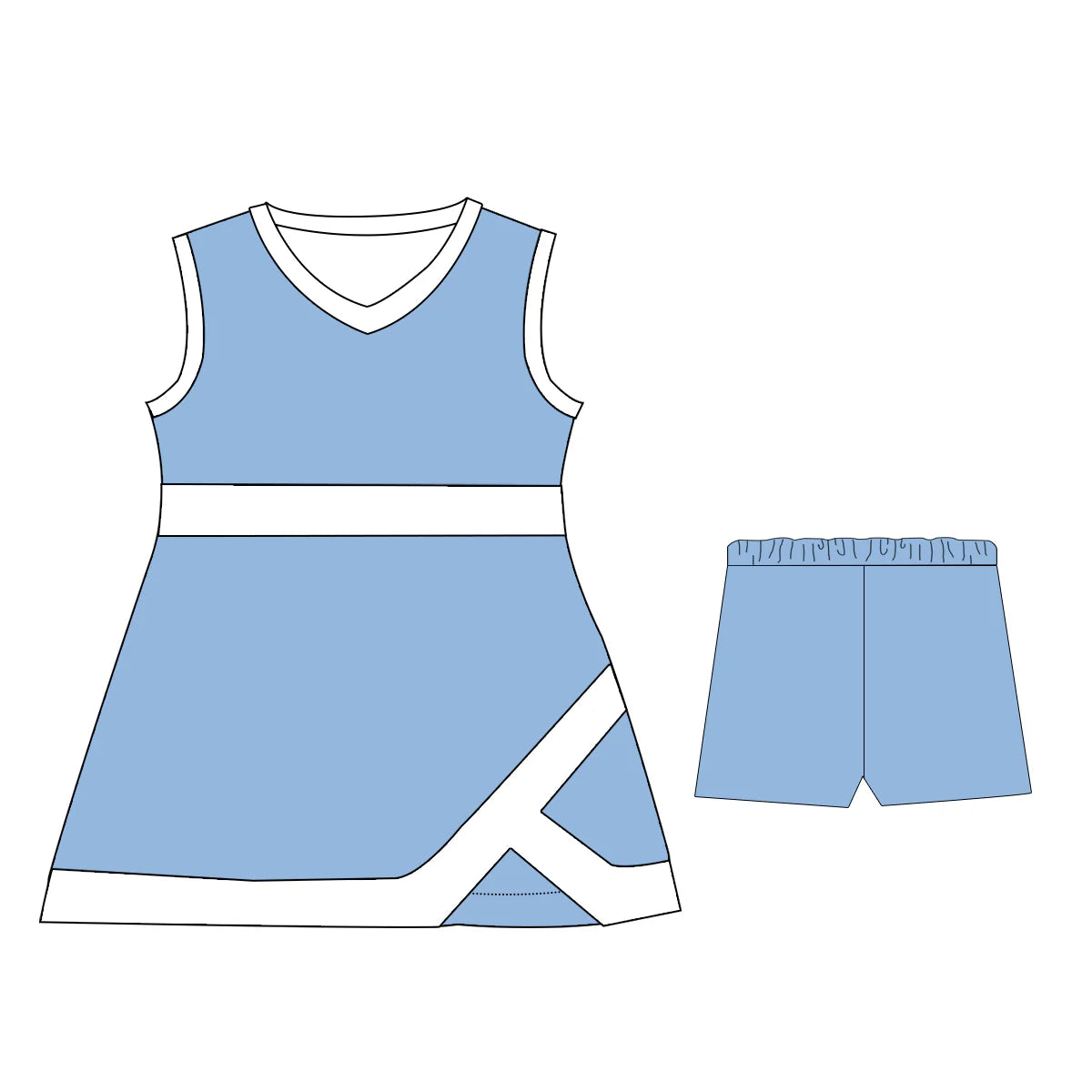 Game Day Cheer Dress