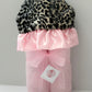 Baby Pink Cheetah | Luxe Hooded Baby Bath Towel