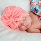 Pink Grapefruit | Signature Ruffled Baby Headband