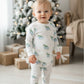 Blue Merry Sleighs Pajamas