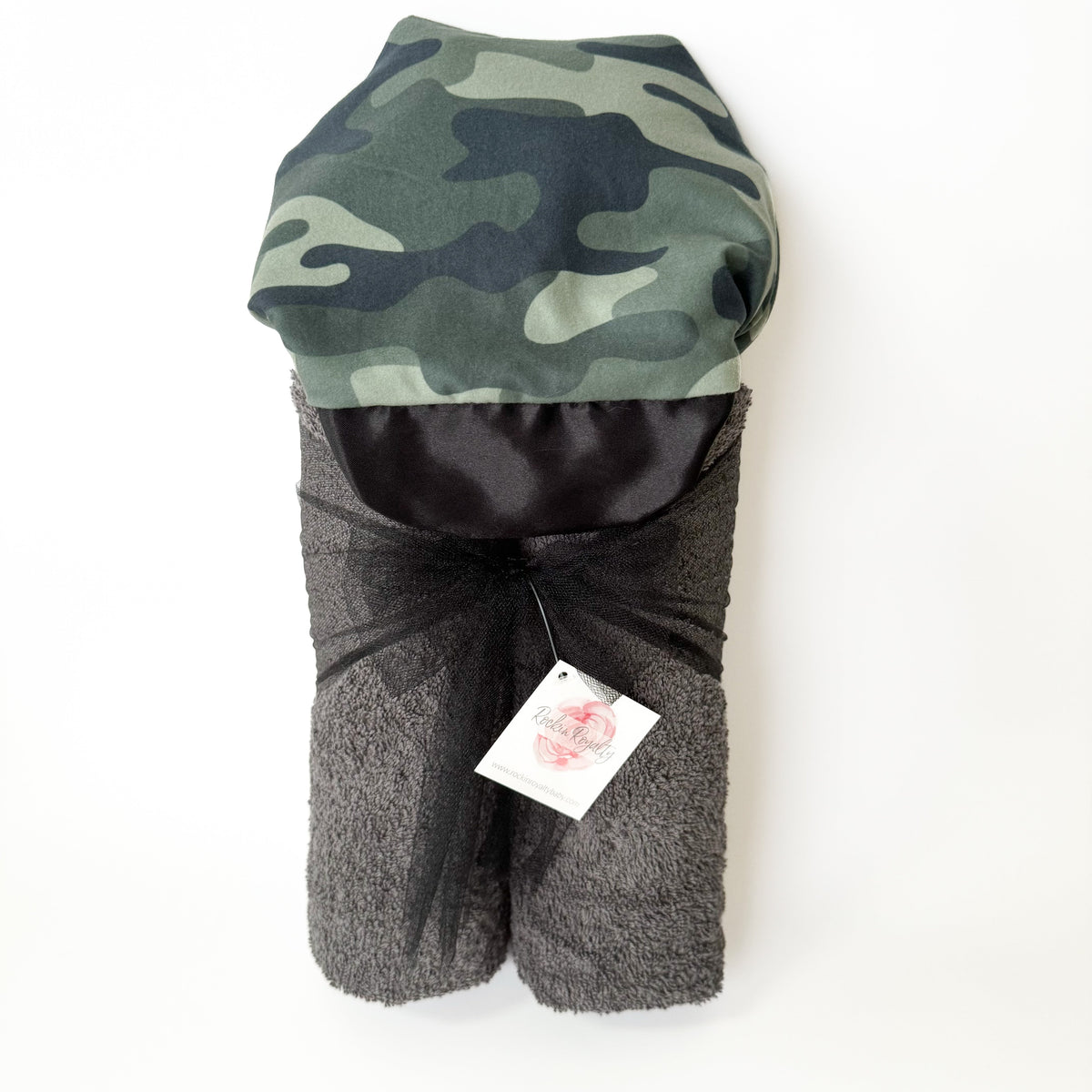 Camo | Luxe Bamboo Hooded Bath Towel