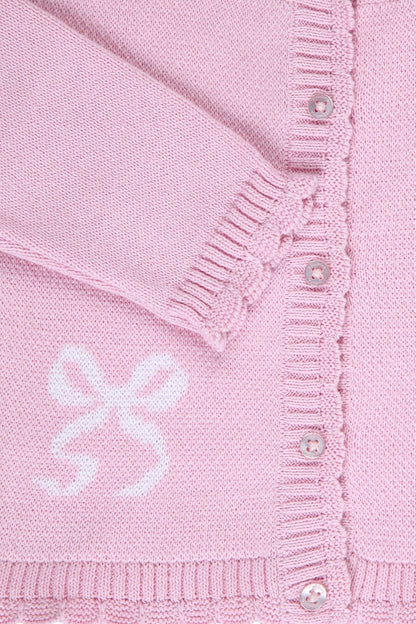 Charming Bow Cardigan
