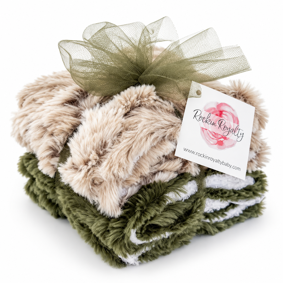 Enchanted Forest | Luxe Baby Burp Cloth Set of 2