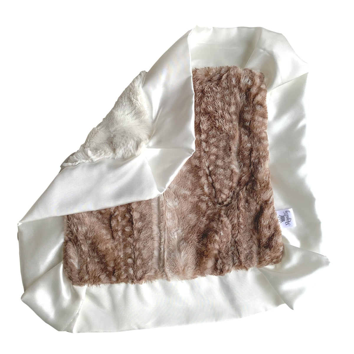Fawn Ivory Straight | Luxe Baby Security Lovie