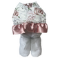 Floral Dreams | Luxe Bamboo Hooded Baby Bath Towel