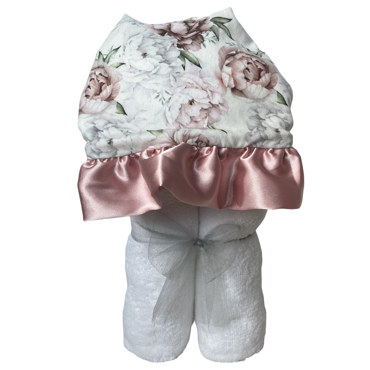 Floral Dreams | Luxe Bamboo Hooded Baby Bath Towel