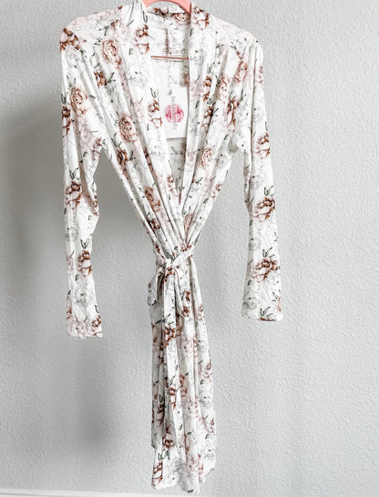 Floral Dreams | Women's Bamboo Robe