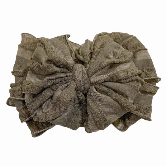 Hazel | Signature Ruffled Baby Headband