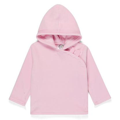 Fleece Velcro Tab Jacket - Light Pink