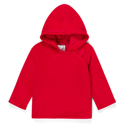 Fleece Velcro Tab Jacket - Red