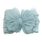 Ruffled Headband | Baby Blue