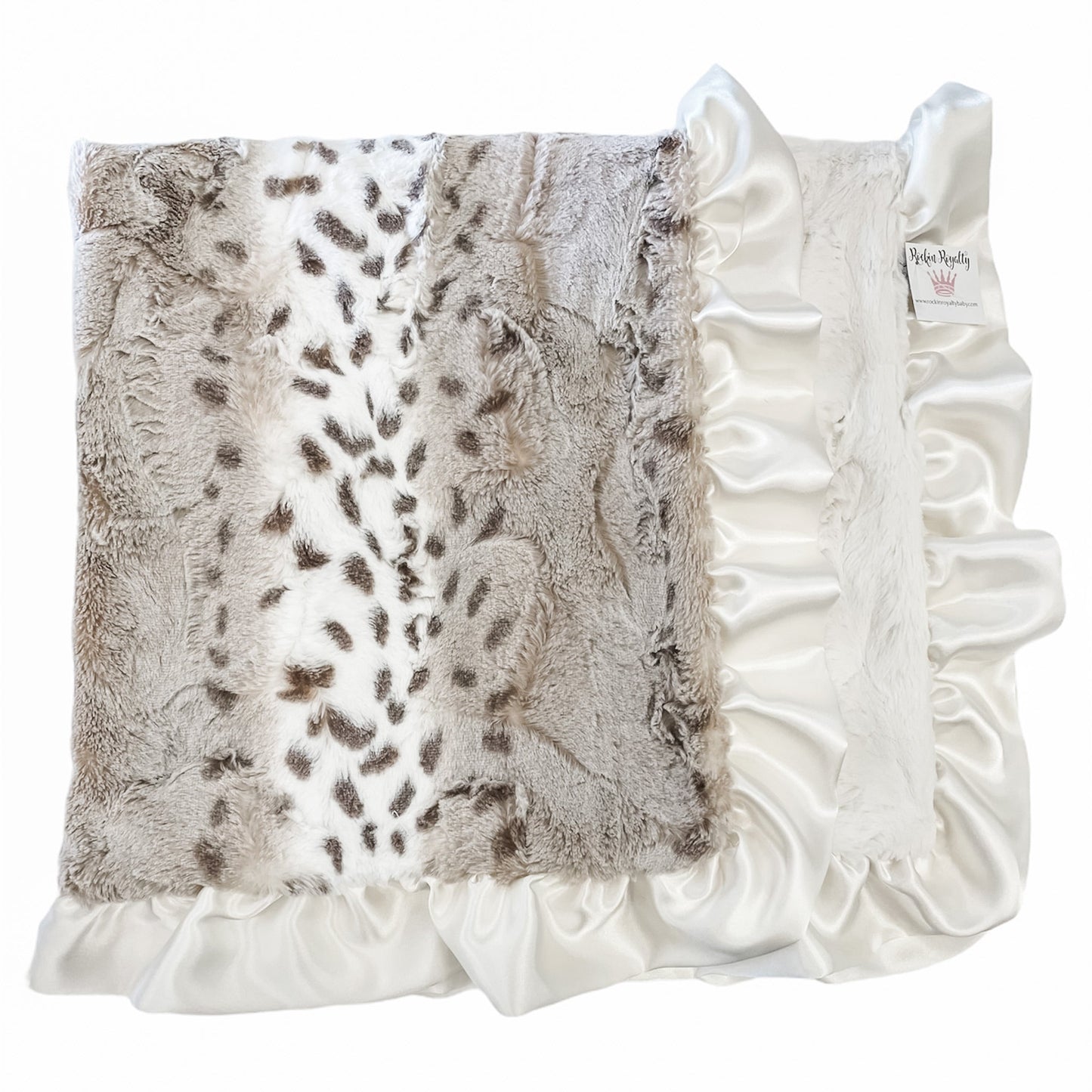 Snowcat Ivory | Luxe Cuddle Blanket