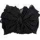 Ruffled Headband | Black