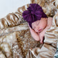 Plum | Signature Ruffled Baby Headband