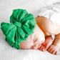 Green | Signature Ruffled Baby Headband