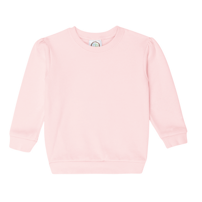 Jesus Loves Me Puff Sleeve Sweatshirt