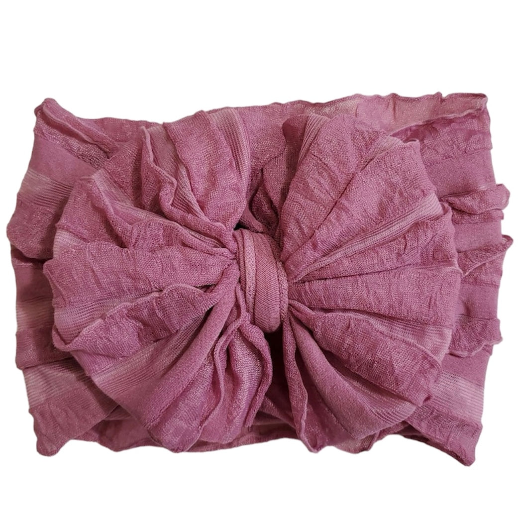 Ruffled Headband | Mulberry