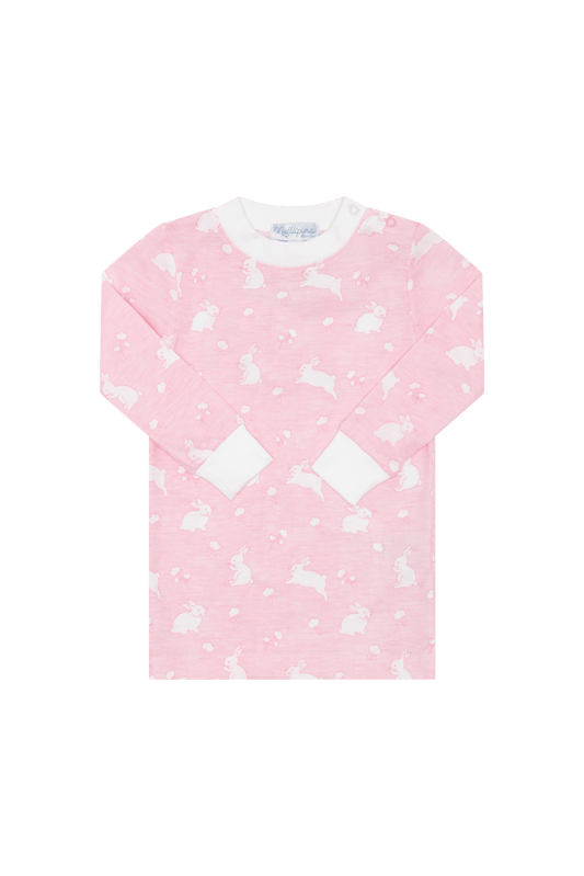 Pink Bunny Cotton Pajamas