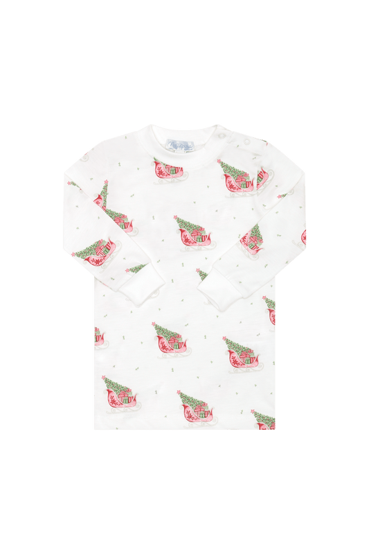 Red Merry Sleighs Pajamas